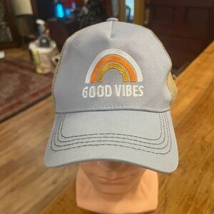 Unk Blue 'Good Vibes' Trucker Hat